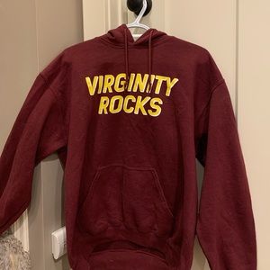 Virginity rocks hoodie, size medium, condition 10/10